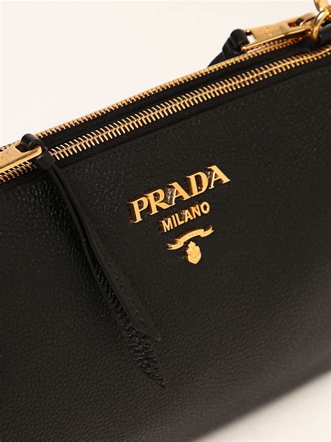 prada borsa in pelle ricamata|Borse Prada in Pelle Nero .